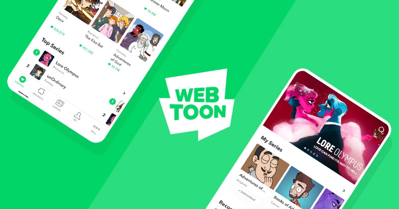 Webtoons - Vertical Scrolling and Original Content