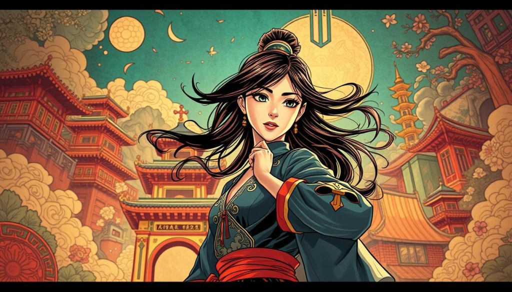 manhua characteristics